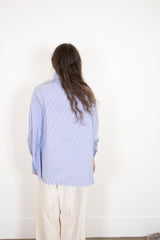 Gallego Desportes Antik Shirt in Blue Stripes