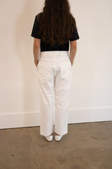 Sofie D'Hoore Pan Jeans in Off White