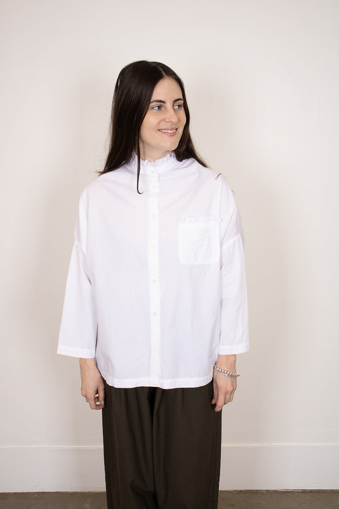 Gallego Desportes Shirt with Flounce Pocket