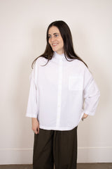 Gallego Desportes Shirt with Flounce Pocket