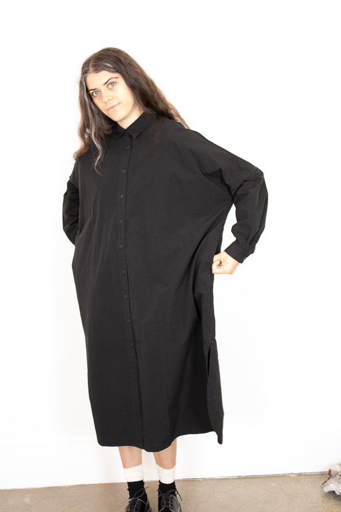 Casey Casey Yuki Longue Shirt in Black