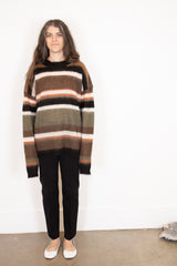 Casey Casey Stripe Mohair Jumper