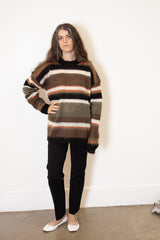 Casey Casey Stripe Mohair Jumper