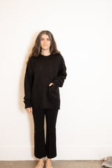 Casey Casey Black Mohair Jumper